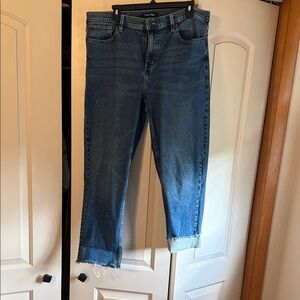 Calvin Klein Women's Blue Straight Jeans